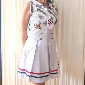 Nautical stripes Sailor dress Size XS